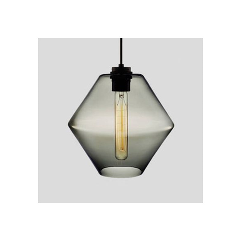 Zaid Modern Art Deco LED Cylindrical Metal/Glass Pendant Light - Cueteks