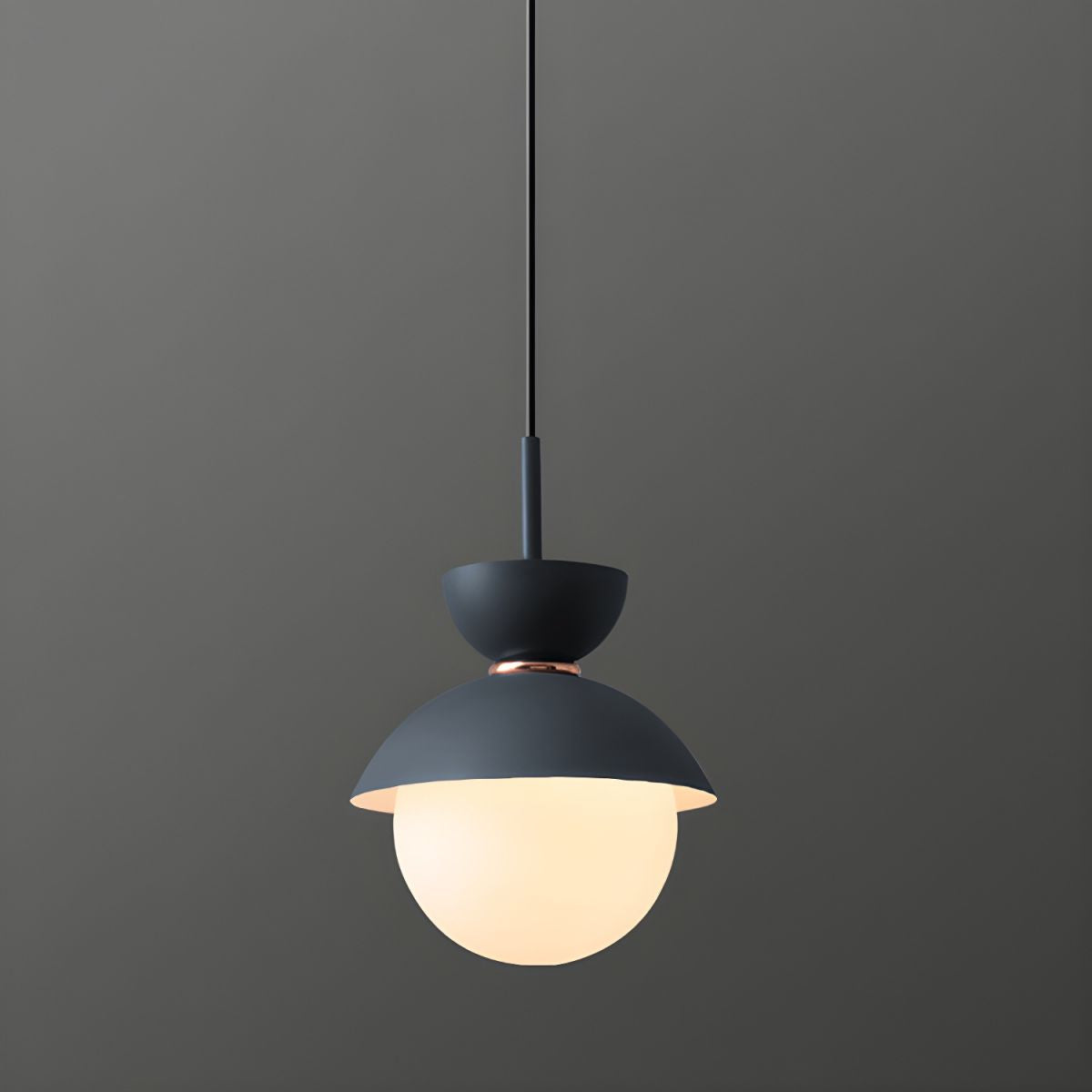Cairns Nordic Metal Colorful Globe Pendant Light, Bedroom - Cueteks