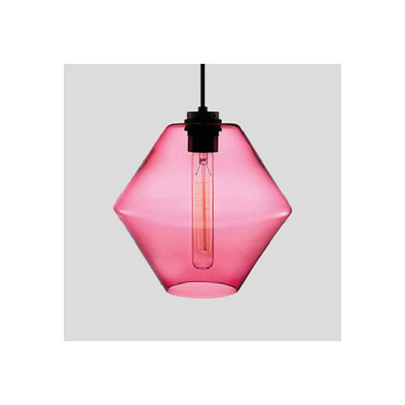 Zaid Modern Art Deco LED Cylindrical Metal/Glass Pendant Light - Cueteks