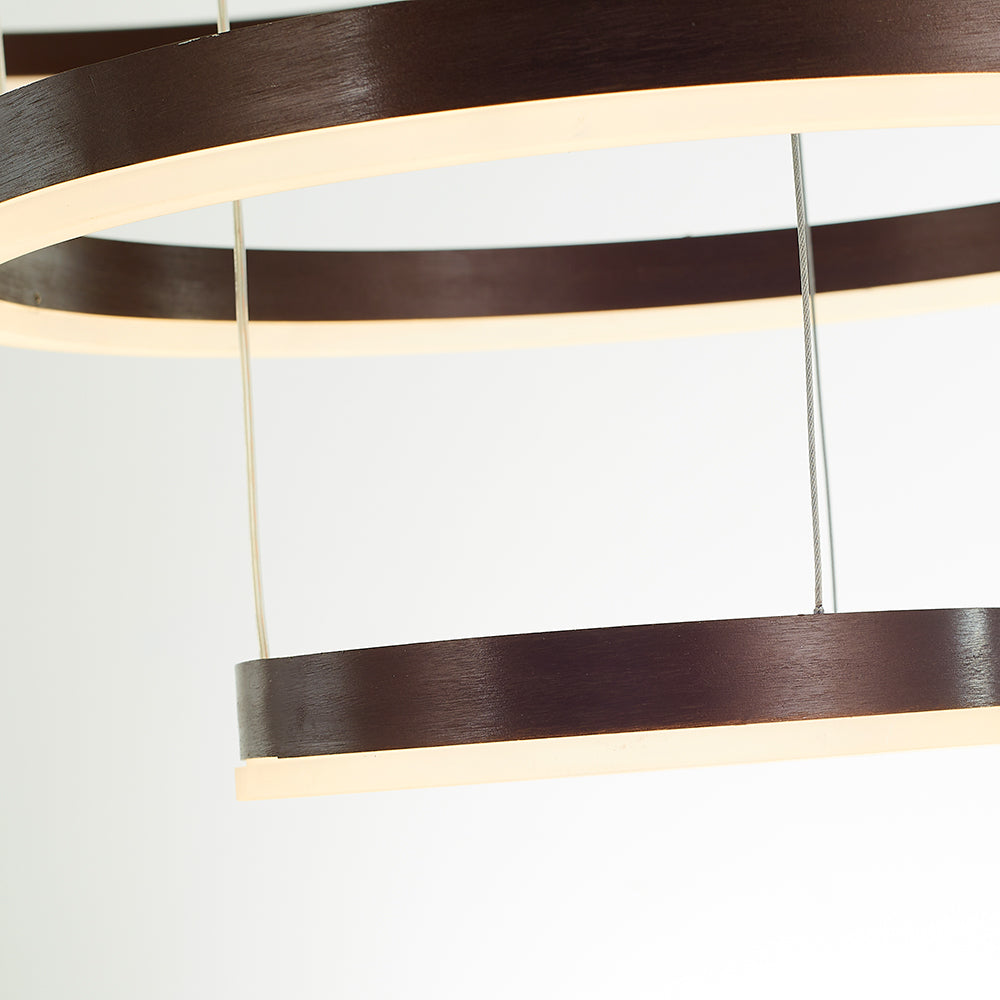 Arisha Modern Pendant Light Tir-Circle Black/Gold/Coffee Metal - Cueteks