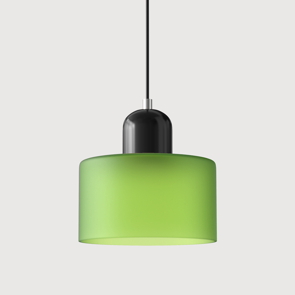 Morandi Modern White Glass Kitchen Island Pendant Light - Cueteks