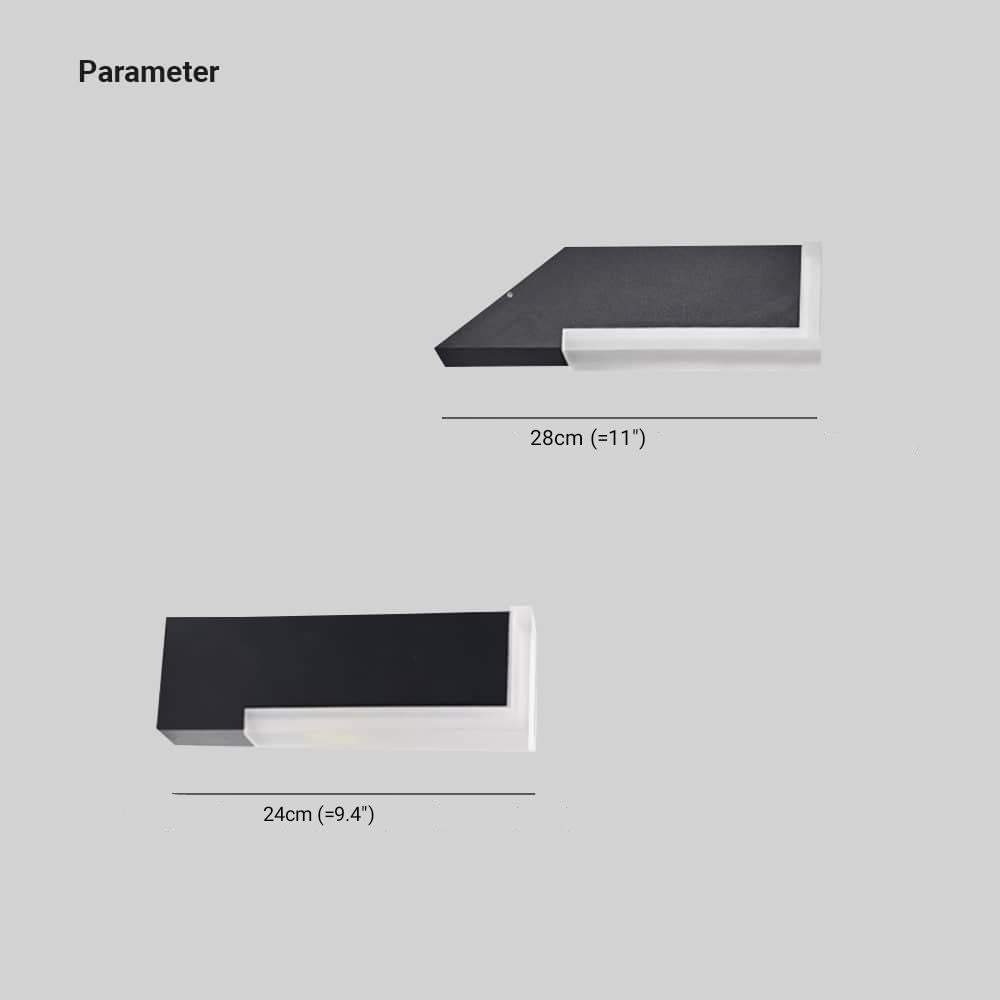 Size diagram pairing 28 cm angled and 24 cm horizontal Orr lamps