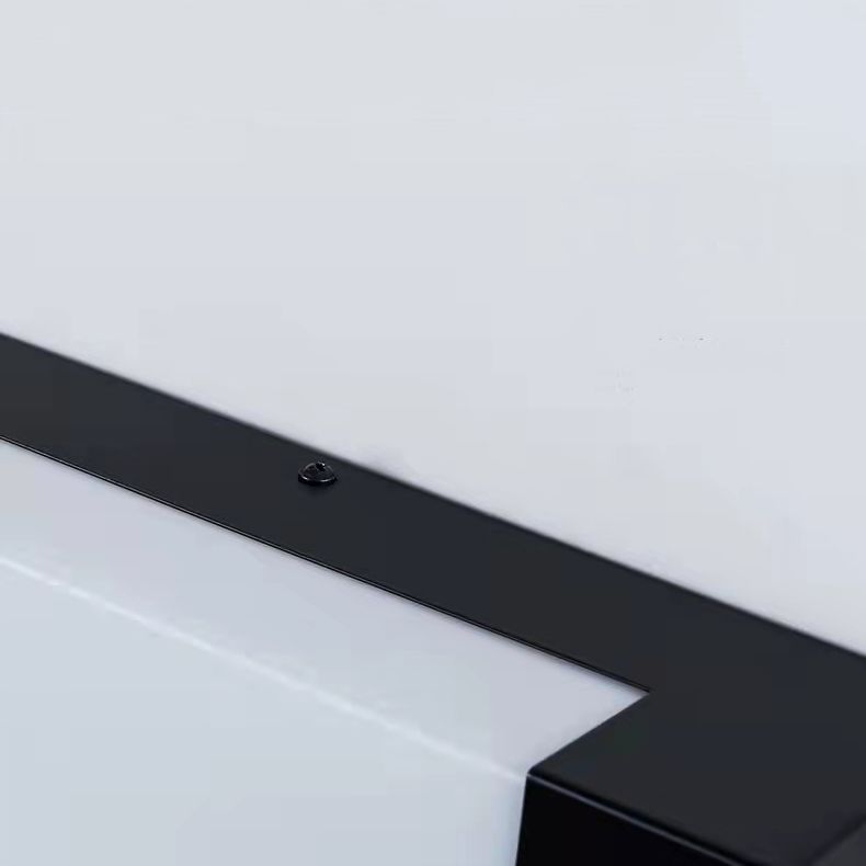Orr Minimalist Linear Metal Outdoor Wall Lamp, Black - Cueteks