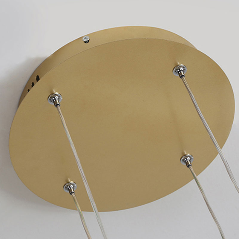 Arisha Modern Pendant Light Tir-Circle Black/Gold/Coffee Metal - Cueteks