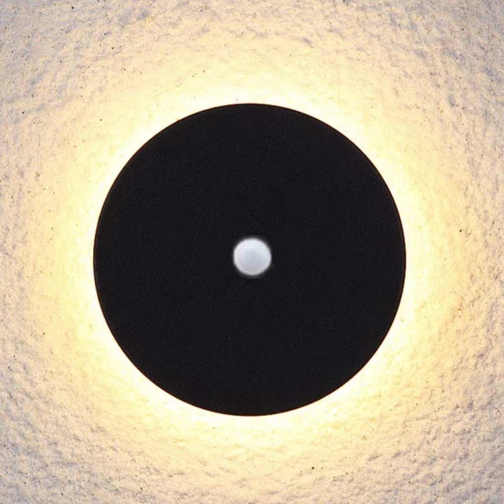 Orr Minimalist Round/Square Outdoor Wall Lamp LED Black/White - Cueteks