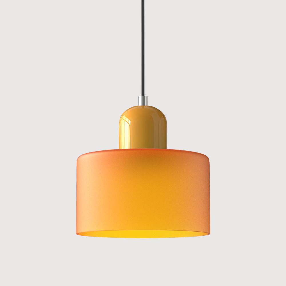 Morandi Modern White Glass Kitchen Island Pendant Light - Cueteks