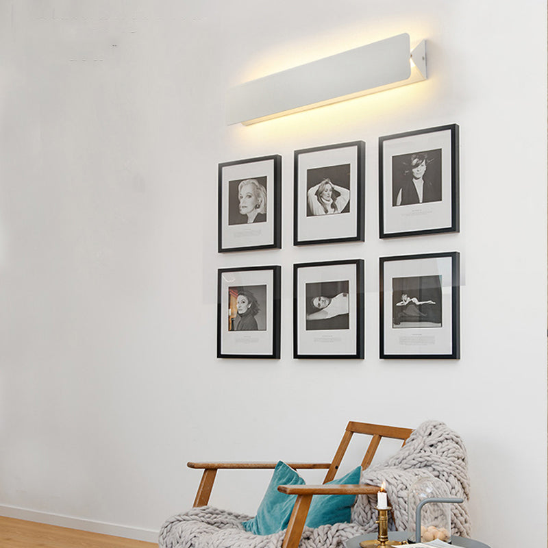 Orr LED Metal Indoor Wall Lamp Rotatable, White - Cueteks