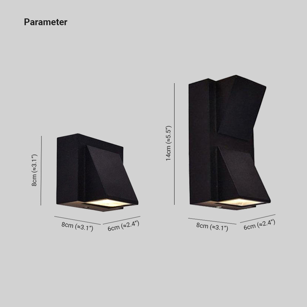 Orr size chart: single head 8 cm high and double head 14 cm high