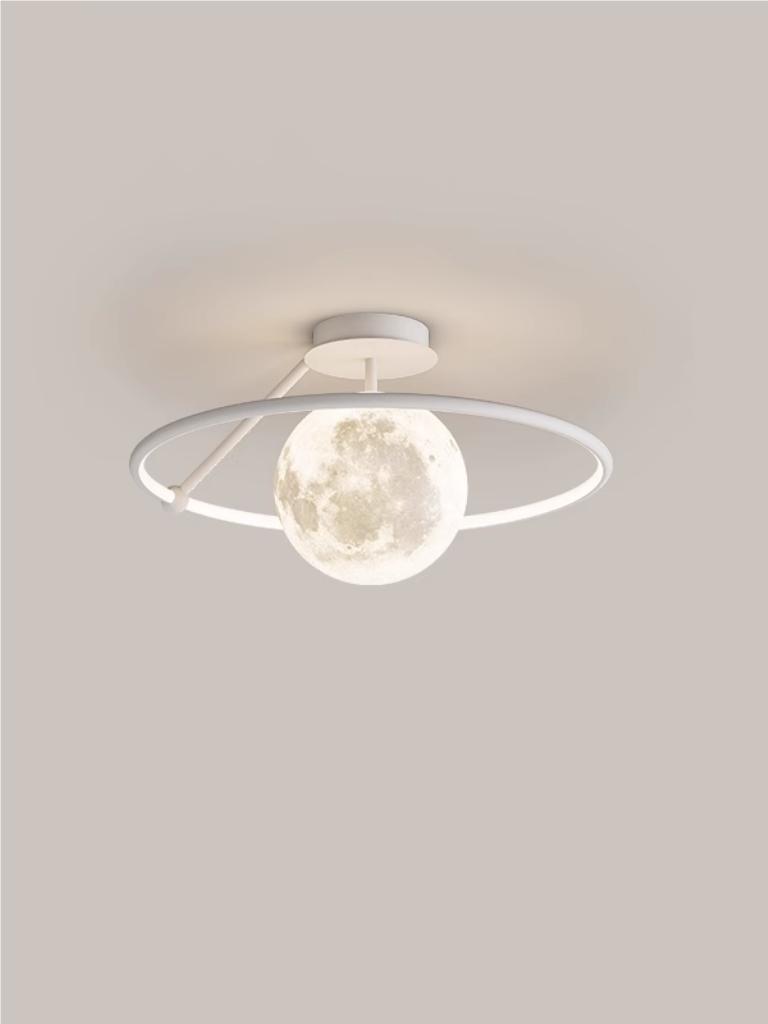 Modern Minimalist Nordic Creative Moon Ceiling Light - Cueteks