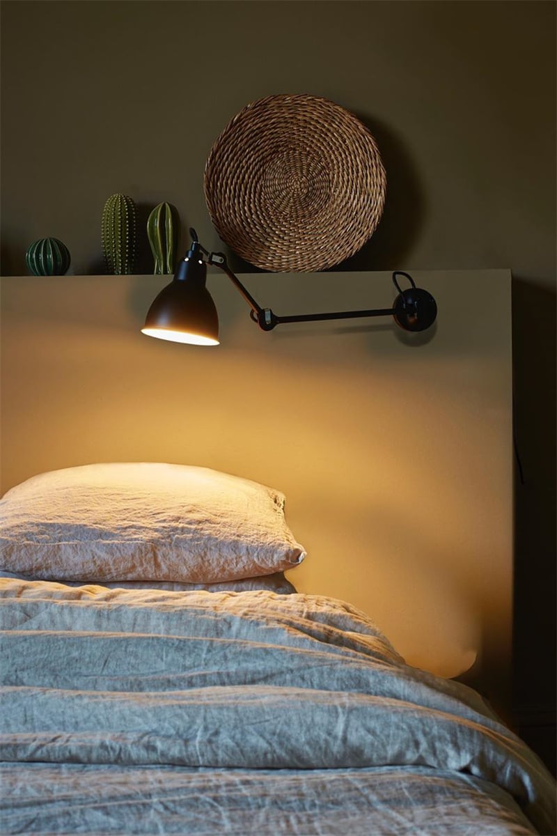 Industrial Lampe Gras Wall Light for Reading Nook - Cueteks