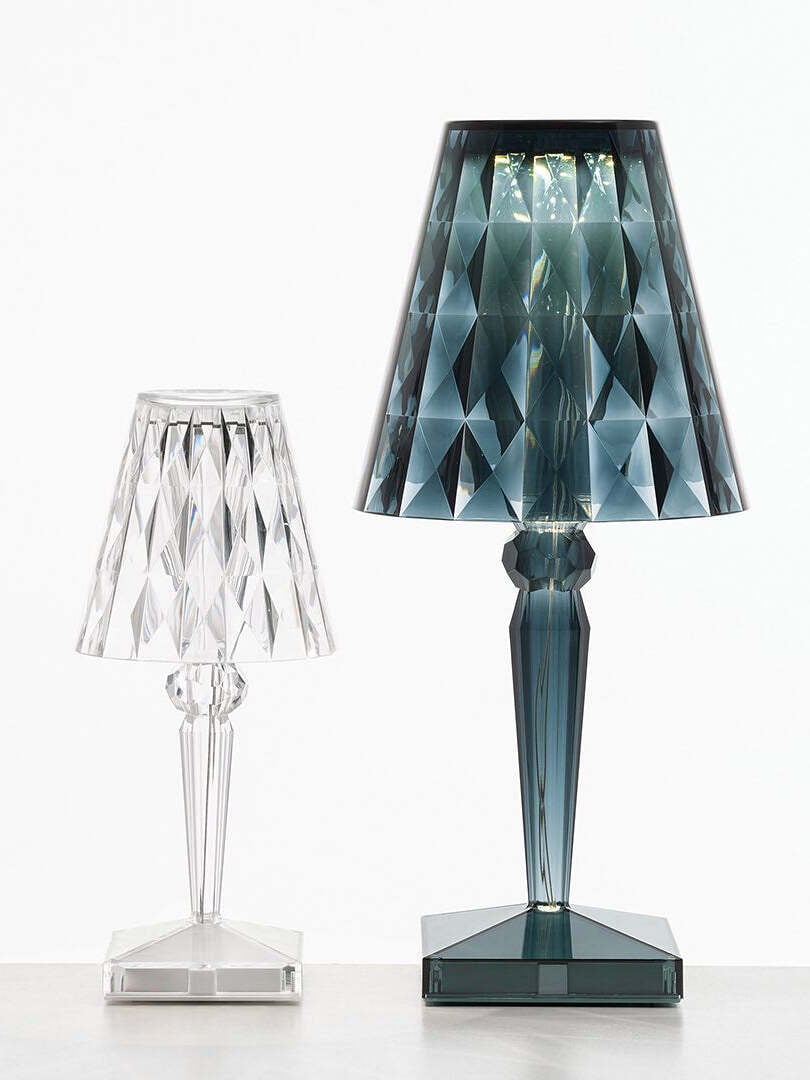 Sparkle Acrylic Battery Table Lamp for Ambiance - Cueteks