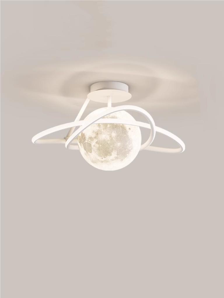 Modern Minimalist Nordic Creative Moon Ceiling Light - Cueteks