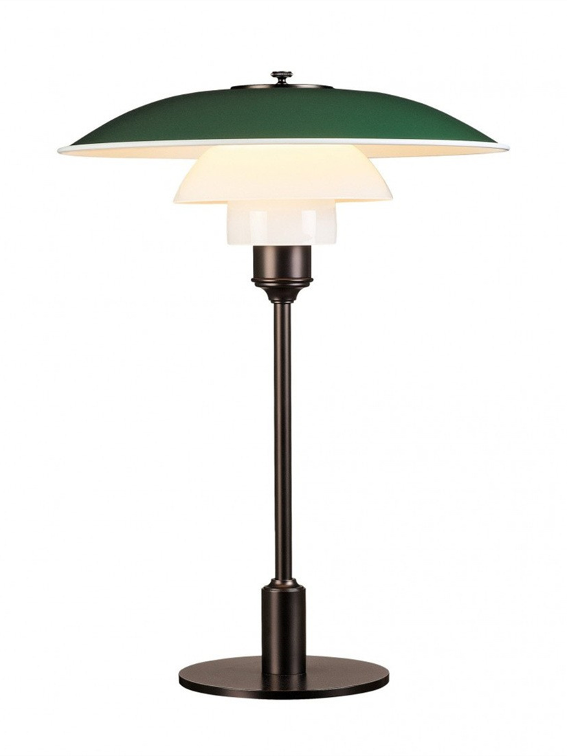 Contemporary Danish Disc Metal Table Lamp for Bedroom - Cueteks