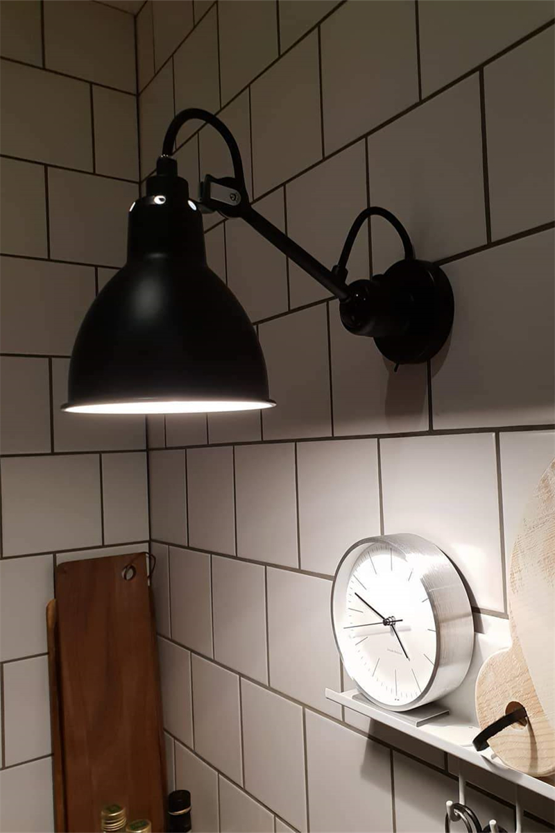 Industrial Lampe Gras Wall Light for Reading Nook - Cueteks