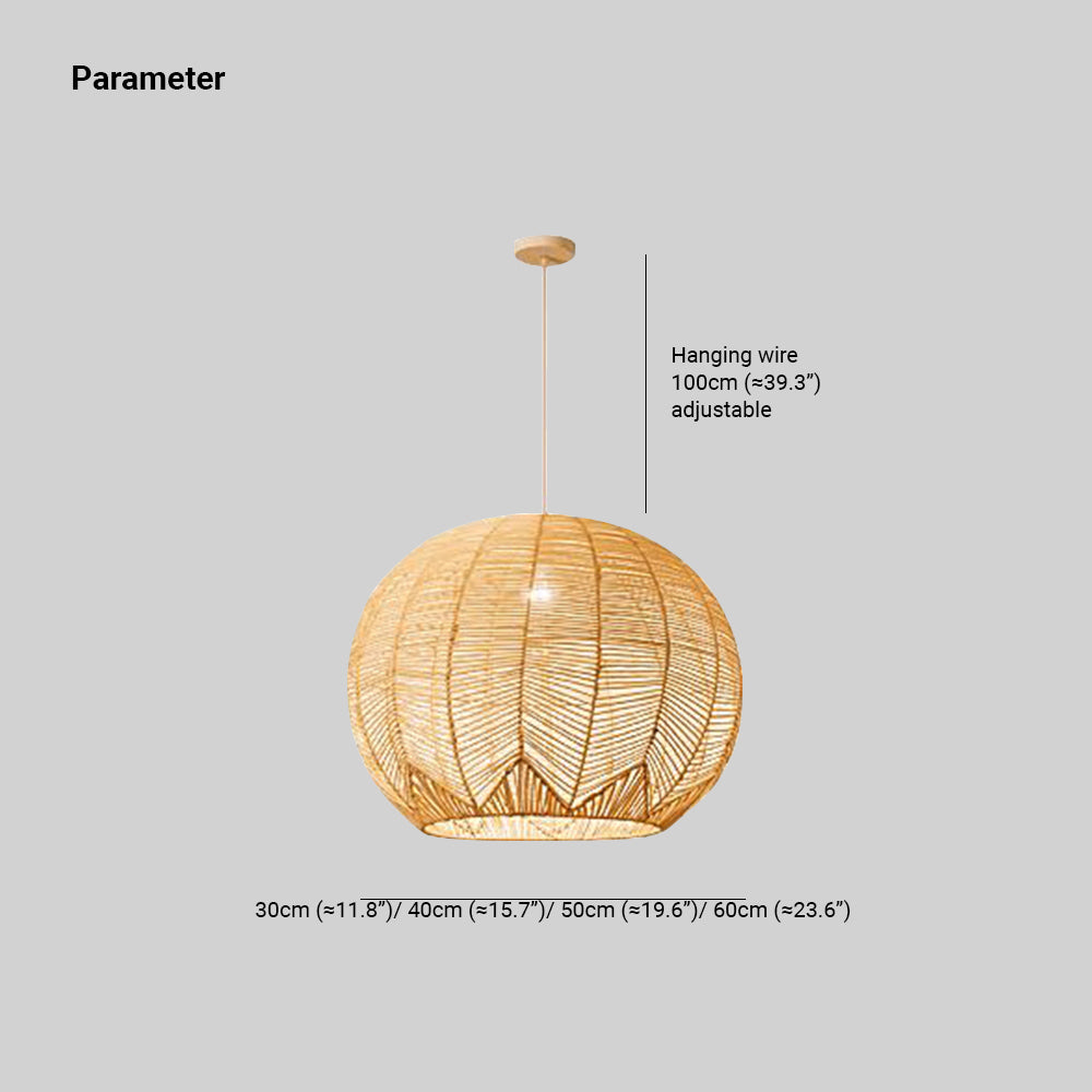 Ritta diagram showing 30, 40, 50 and 60 cm diameters and a 100 cm adjustable hanging wire; the wire label is not full hanging height.