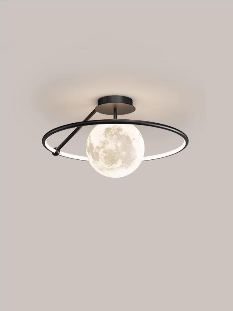 Modern Minimalist Nordic Creative Moon Ceiling Light - Cueteks