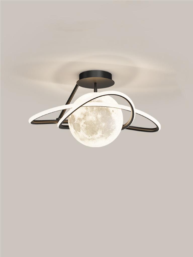 Modern Minimalist Nordic Creative Moon Ceiling Light - Cueteks
