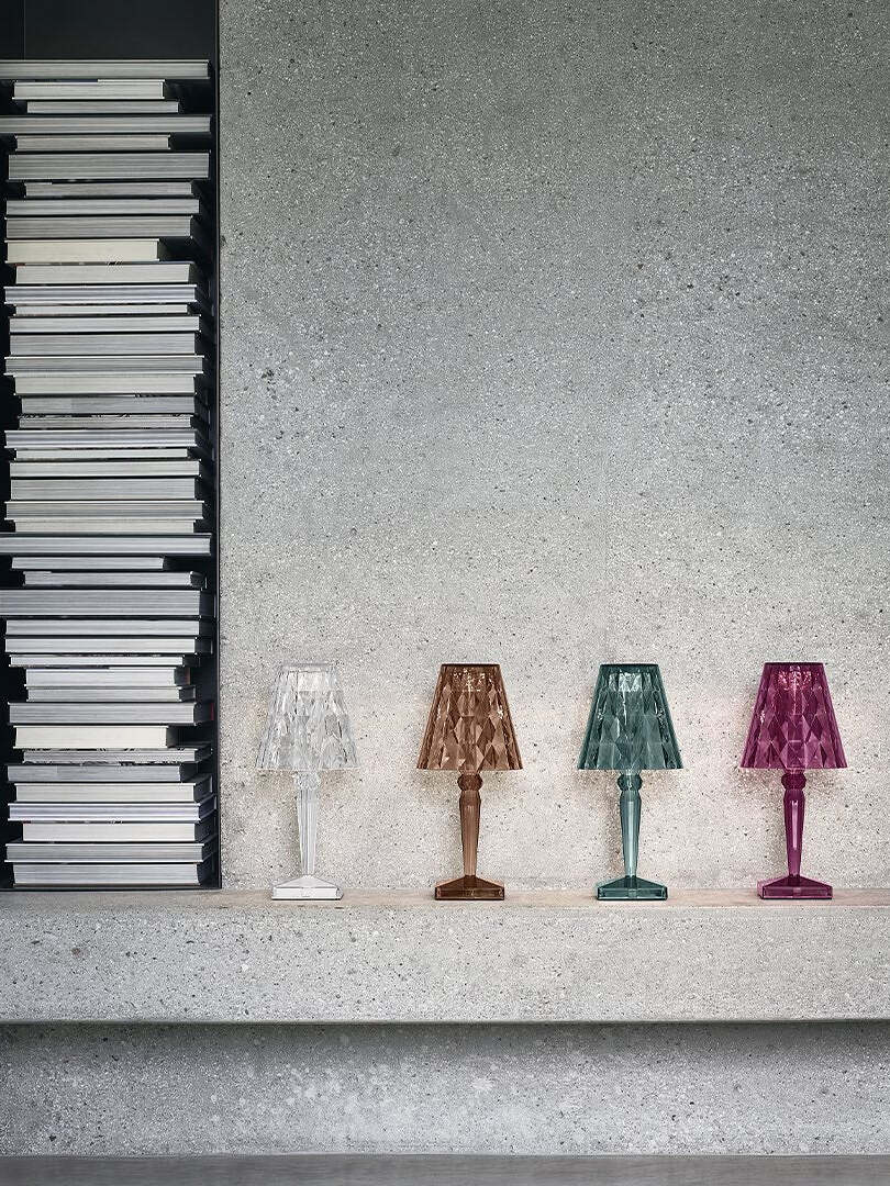 Sparkle Acrylic Battery Table Lamp for Ambiance - Cueteks