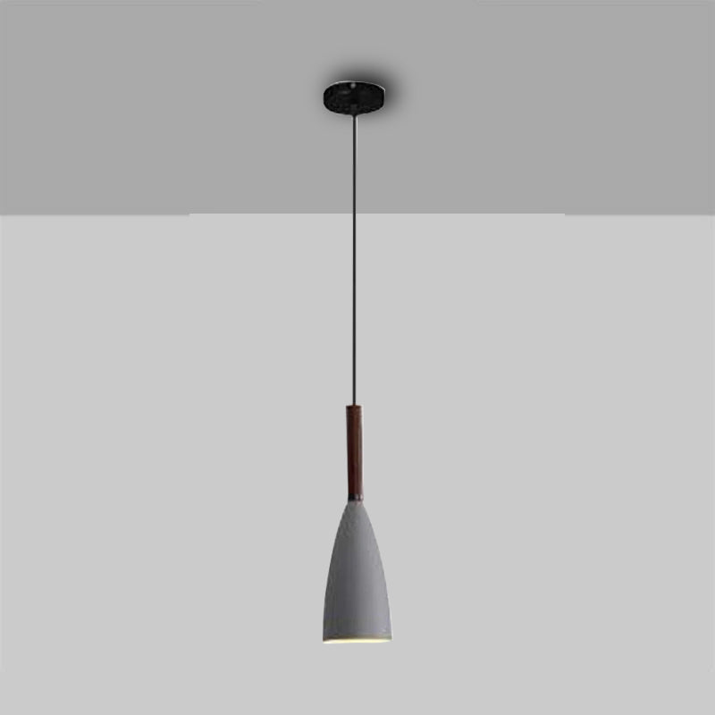 Morandi Kitchen Island Pendant Light Cluster, Wood/Metal - Cueteks