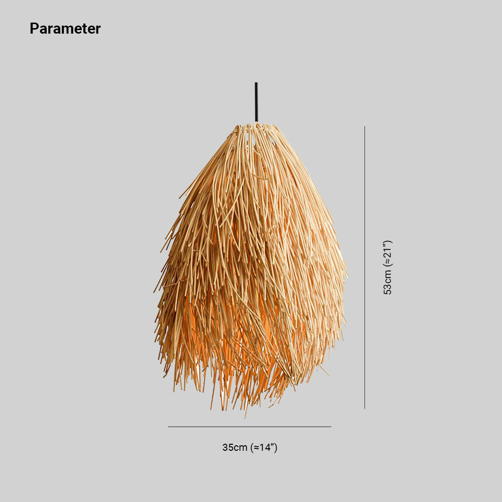 Muto dimension diagram labels a 35 cm shade width and 53 cm shade height.