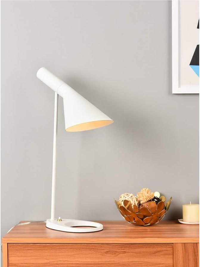 Directional Asymmetrical Metal Table Lamp for Office - Cueteks