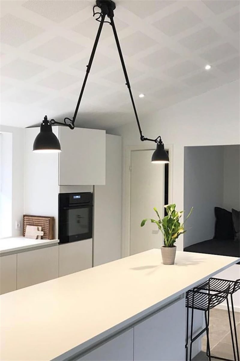 Industrial Lampe Gras Wall Light for Reading Nook - Cueteks