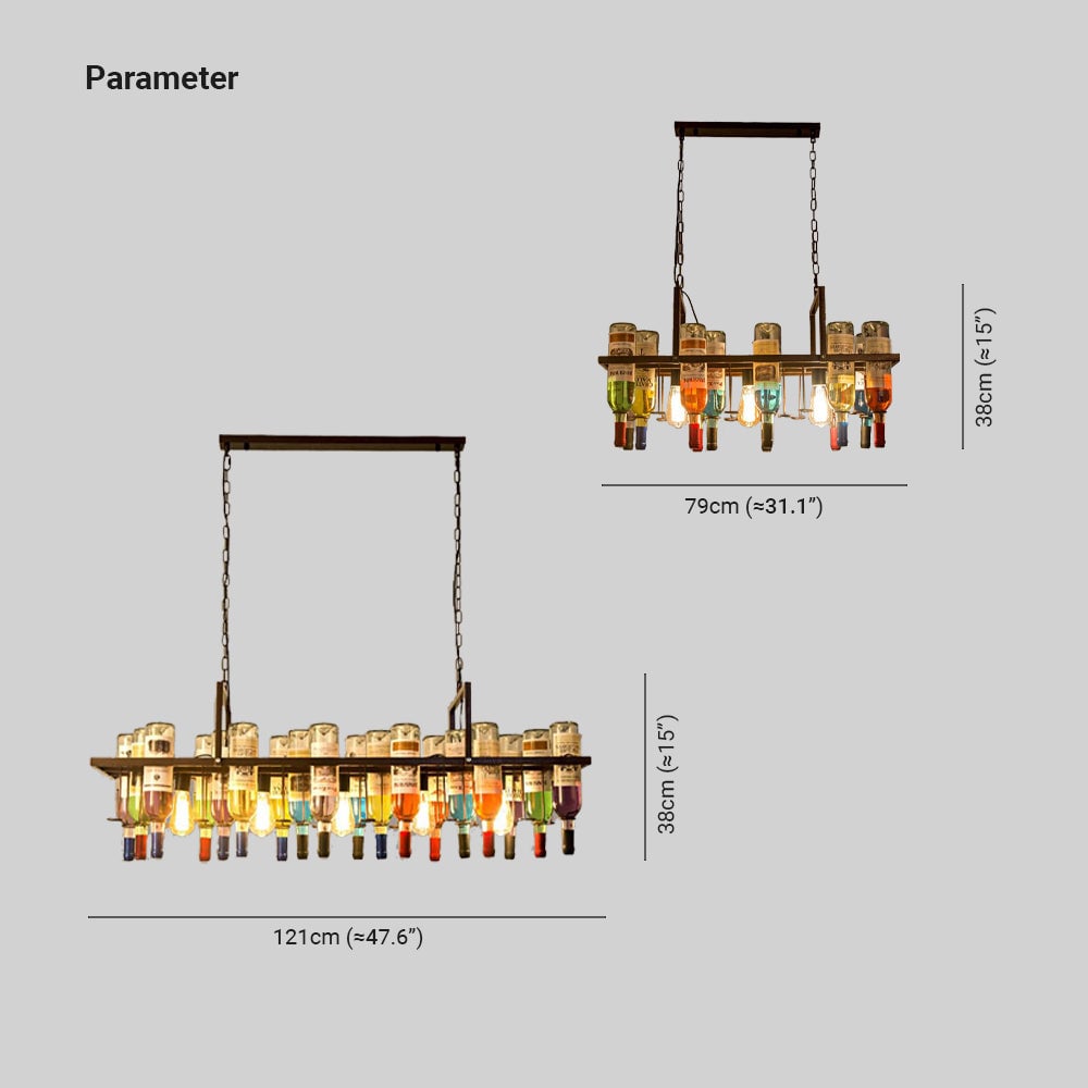 Hailie diagram showing 79 and 121 cm widths, each with a 38 cm body height.