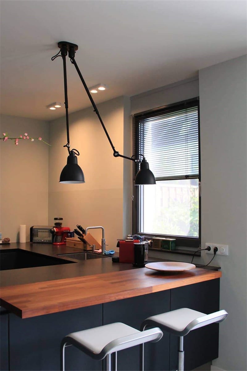 Industrial Lampe Gras Wall Light for Reading Nook - Cueteks