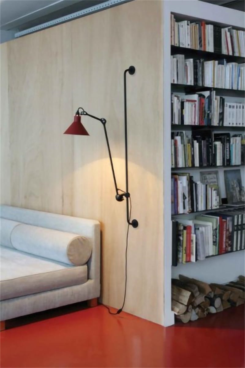Industrial Lampe Gras Wall Light for Reading Nook - Cueteks