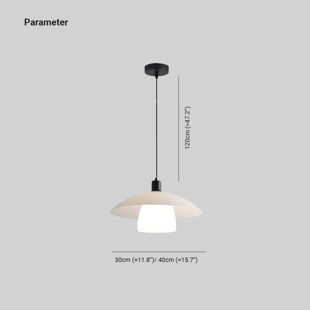 Carins dimension drawing labelled 30 or 40 cm wide with a 120 cm suspension length