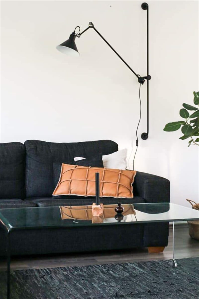 Industrial Lampe Gras Wall Light for Reading Nook - Cueteks