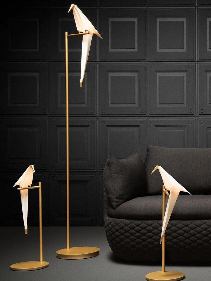 Perching Bird Table lamp - Cueteks