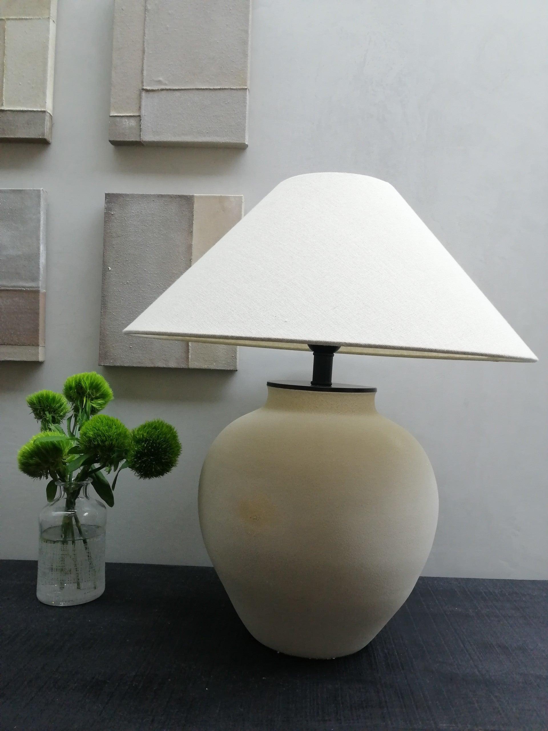 Medieval Decker Pottery Pot LED Table Lamp - Cueteks