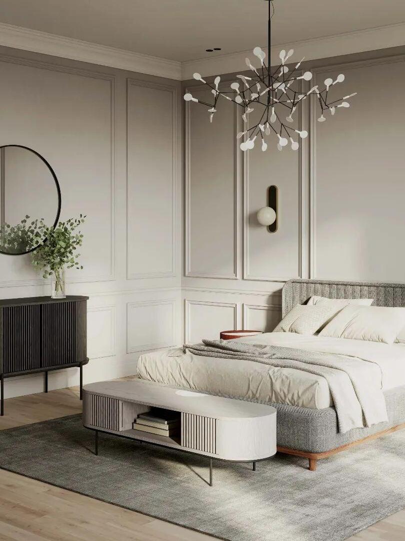 Black Heracleum Chandelier - Cueteks