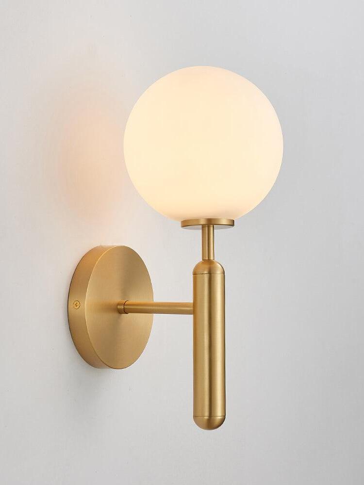 Luxury Miira Glass Ball Bedroom Wall Light - Cueteks