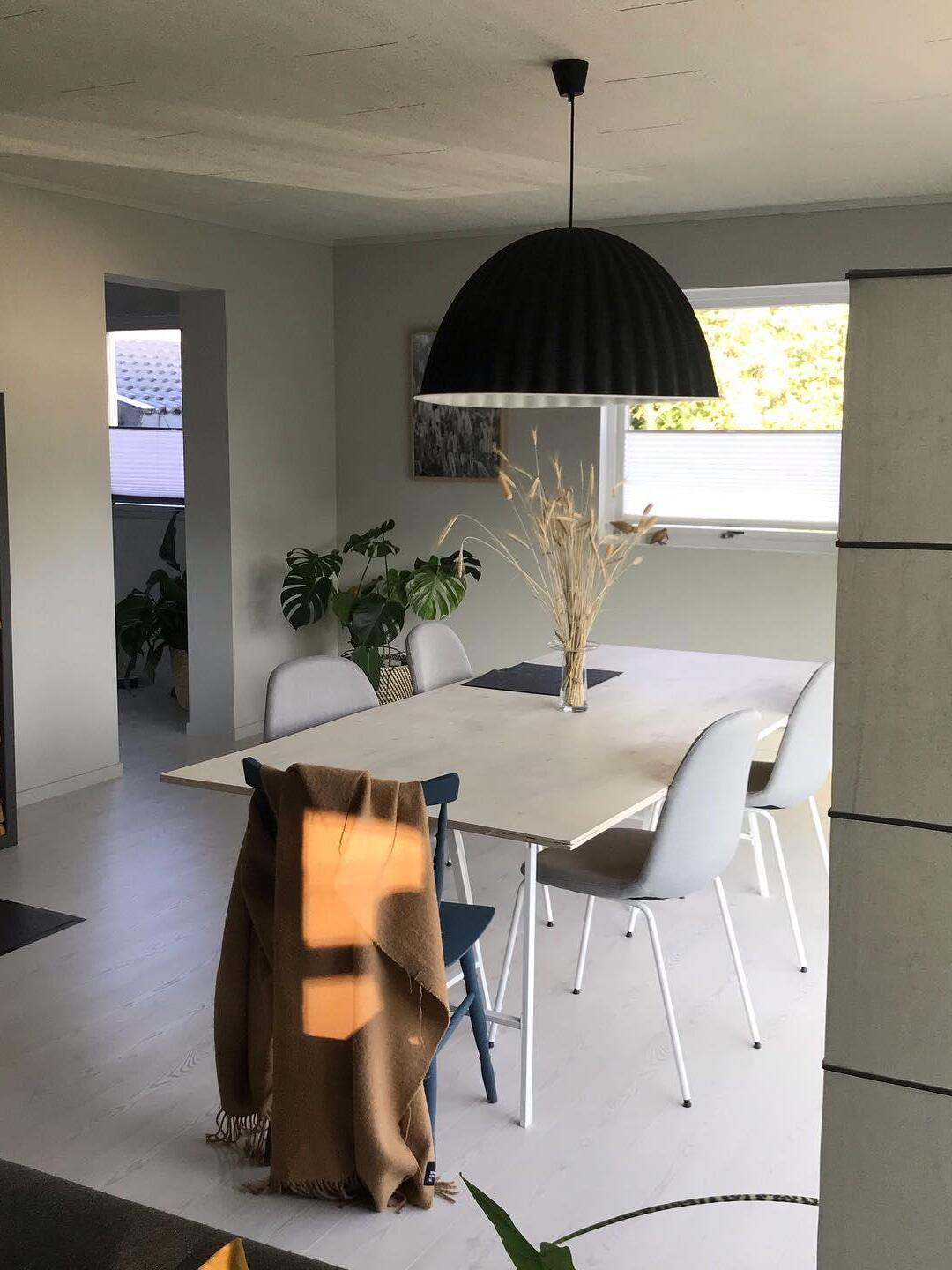 Modern Under The Bell Ribbed Pendant Lamp - Cueteks