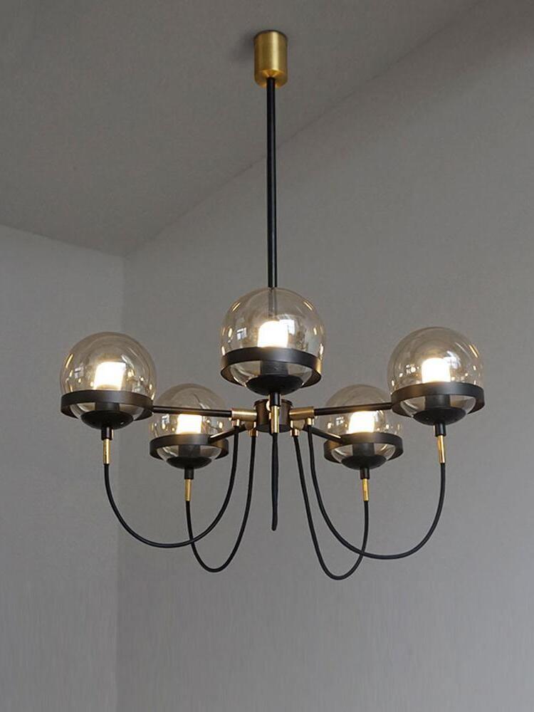Glass Ball Chandelier - Cueteks