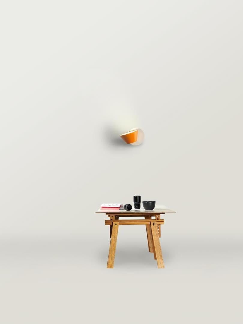 Modern Aluminum Methacrylate Tam Tam Wall Lamp - Cueteks