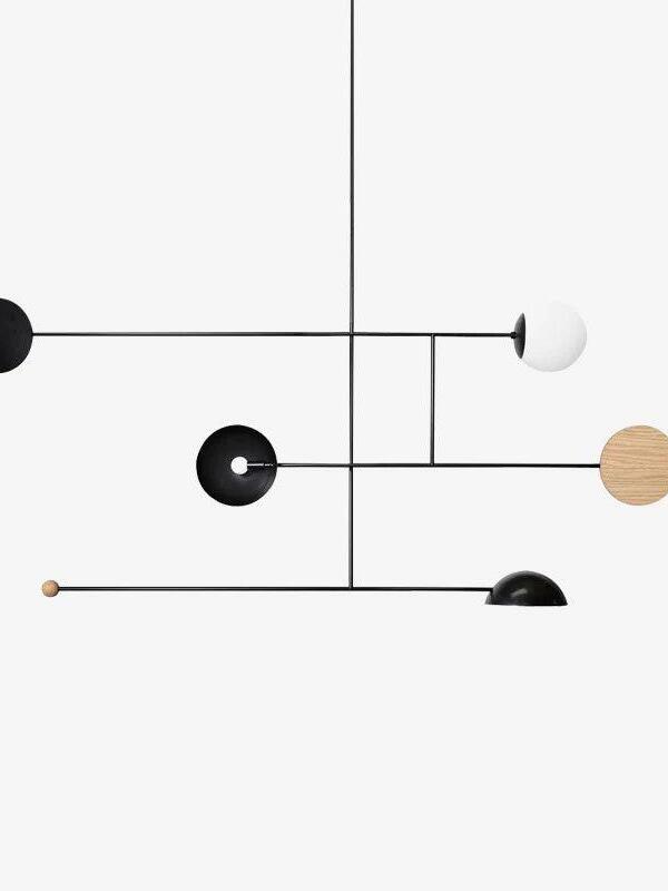 Artistic Astro Rotatable Chandelier With Sleek Design - Cueteks