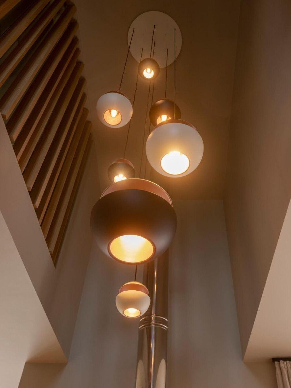 Modern Creative Sun LED Pendant Lamp - Cueteks