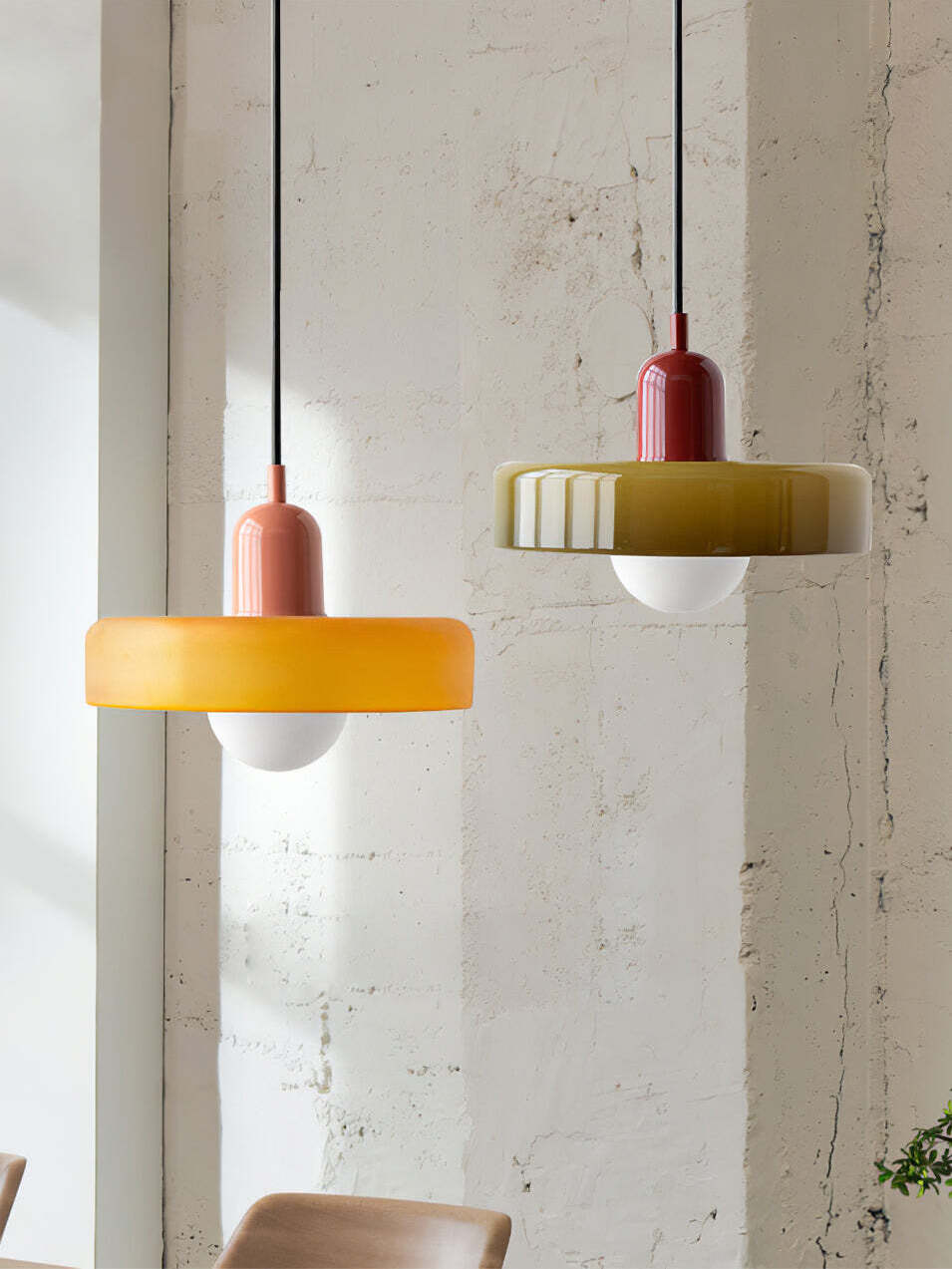 Disc Orb Pendant Lamp - Cueteks