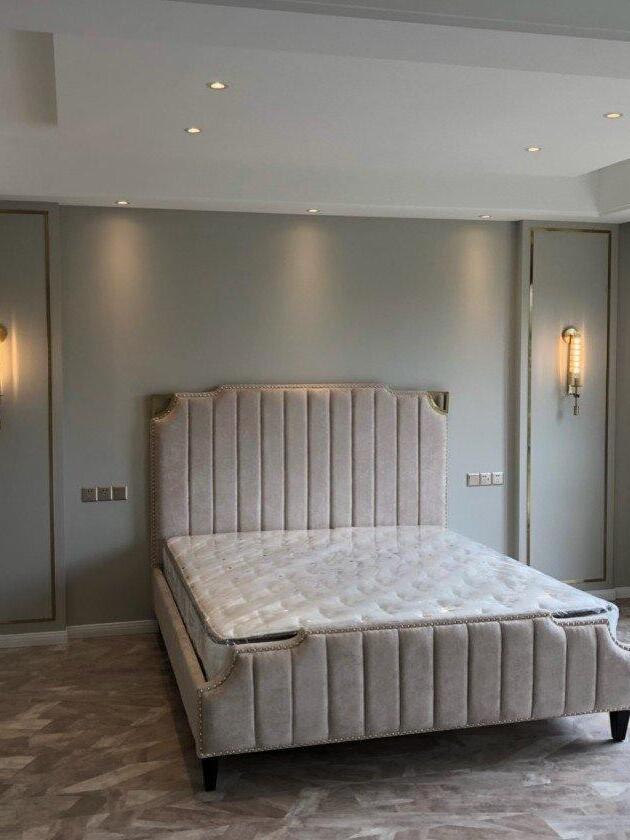 Retro Brass Fontanelle Glass Wall Lamp For Bedroom - Cueteks