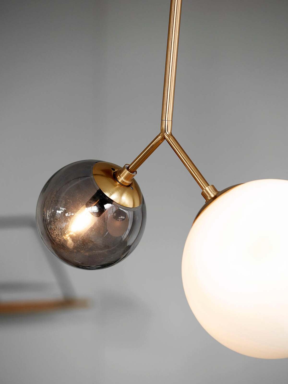 Glass Twice Pendant Lamp for Modern Interiors - Cueteks