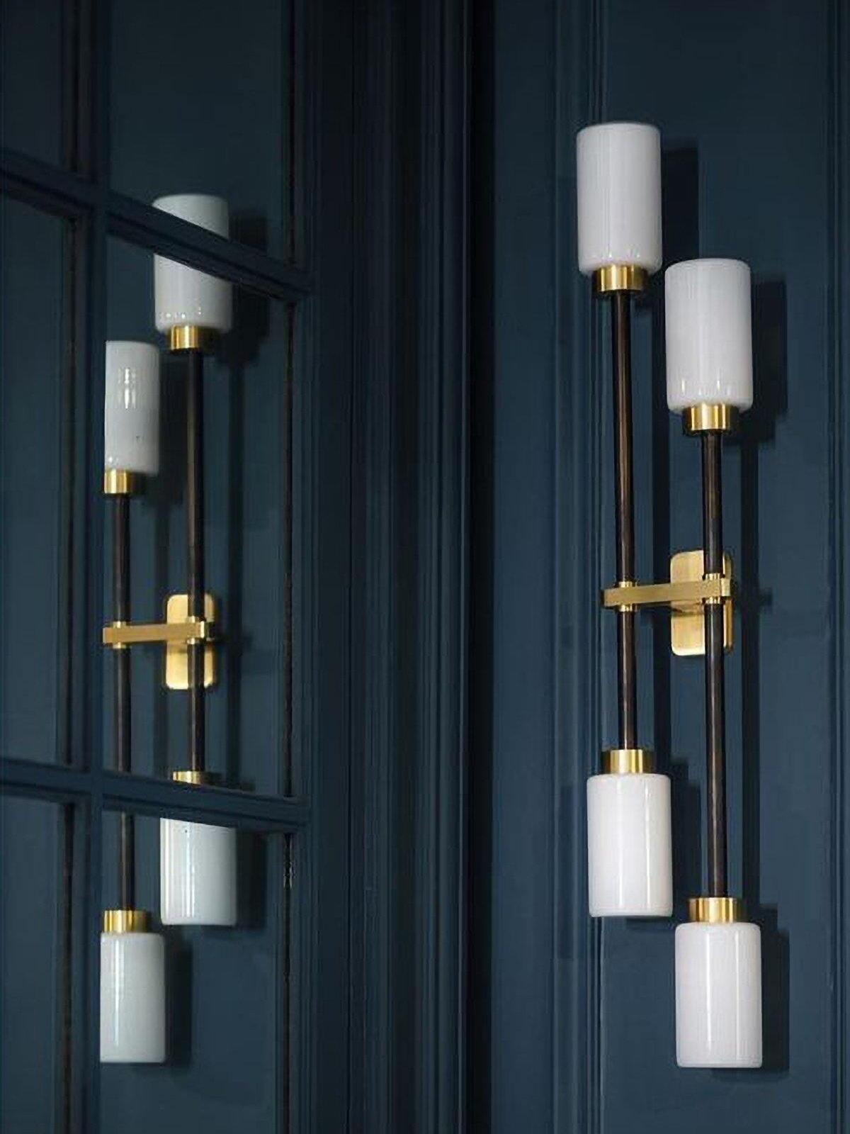 Luxury Farol Multi-head Glass Wall Light - Cueteks