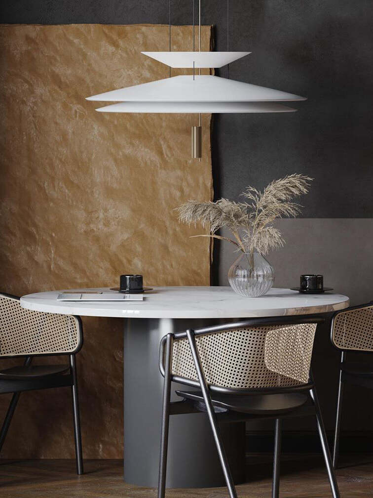 Stylish Metal Flamingo Chandelier for Living Room - Cueteks