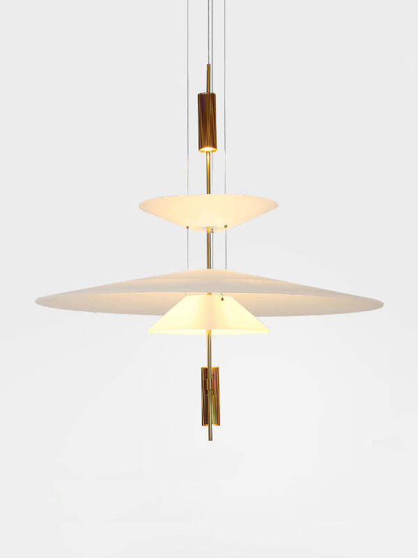Stylish Metal Flamingo Chandelier for Living Room - Cueteks