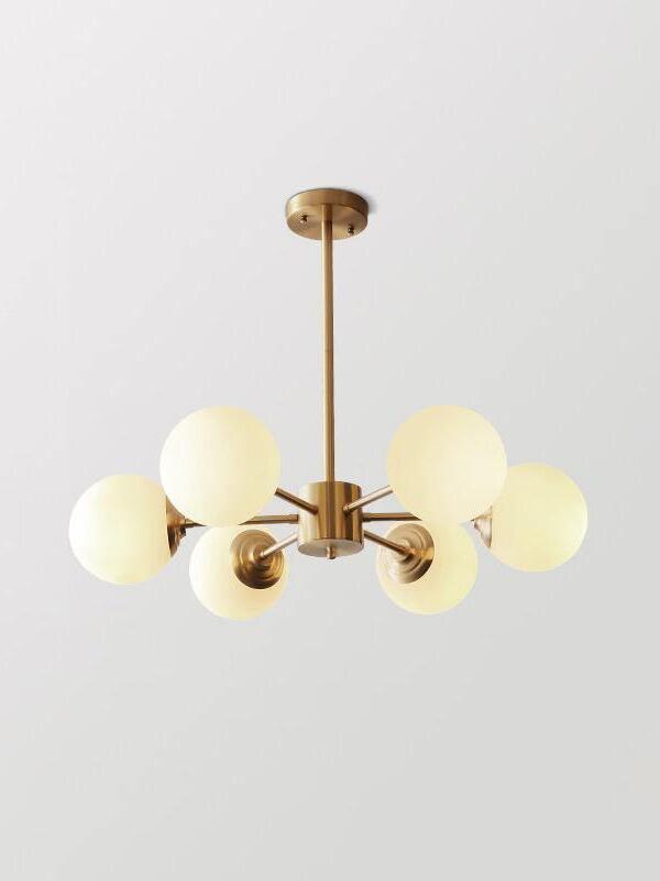 Nordic Karrington Glass Ball Chandeliers - Cueteks