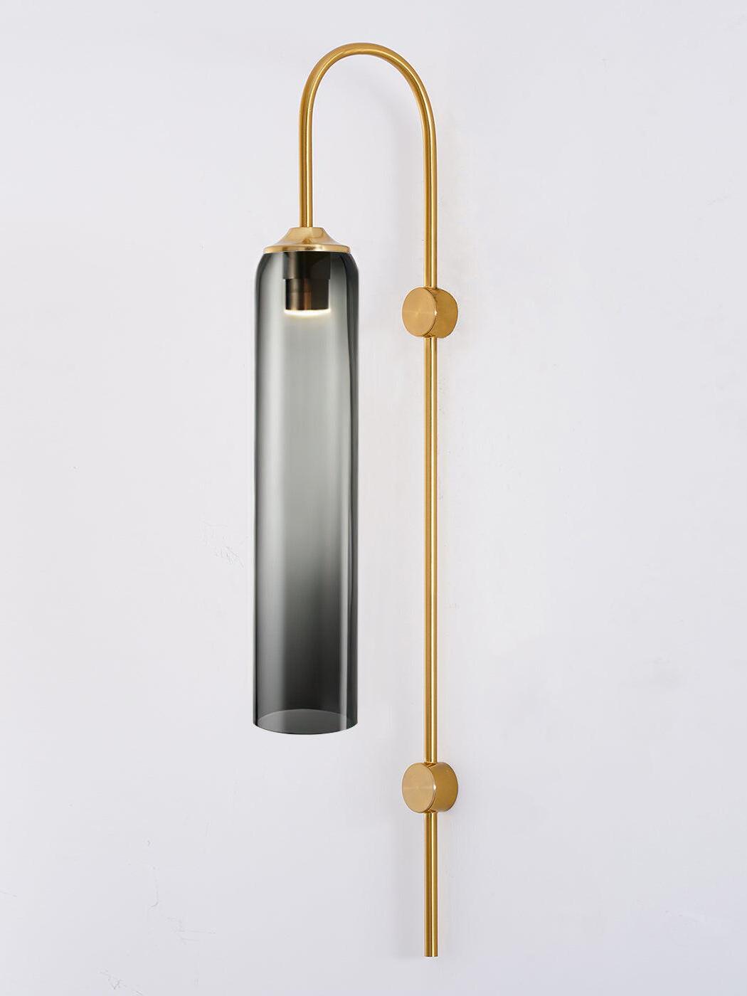 Grey glass option with Gold hardware