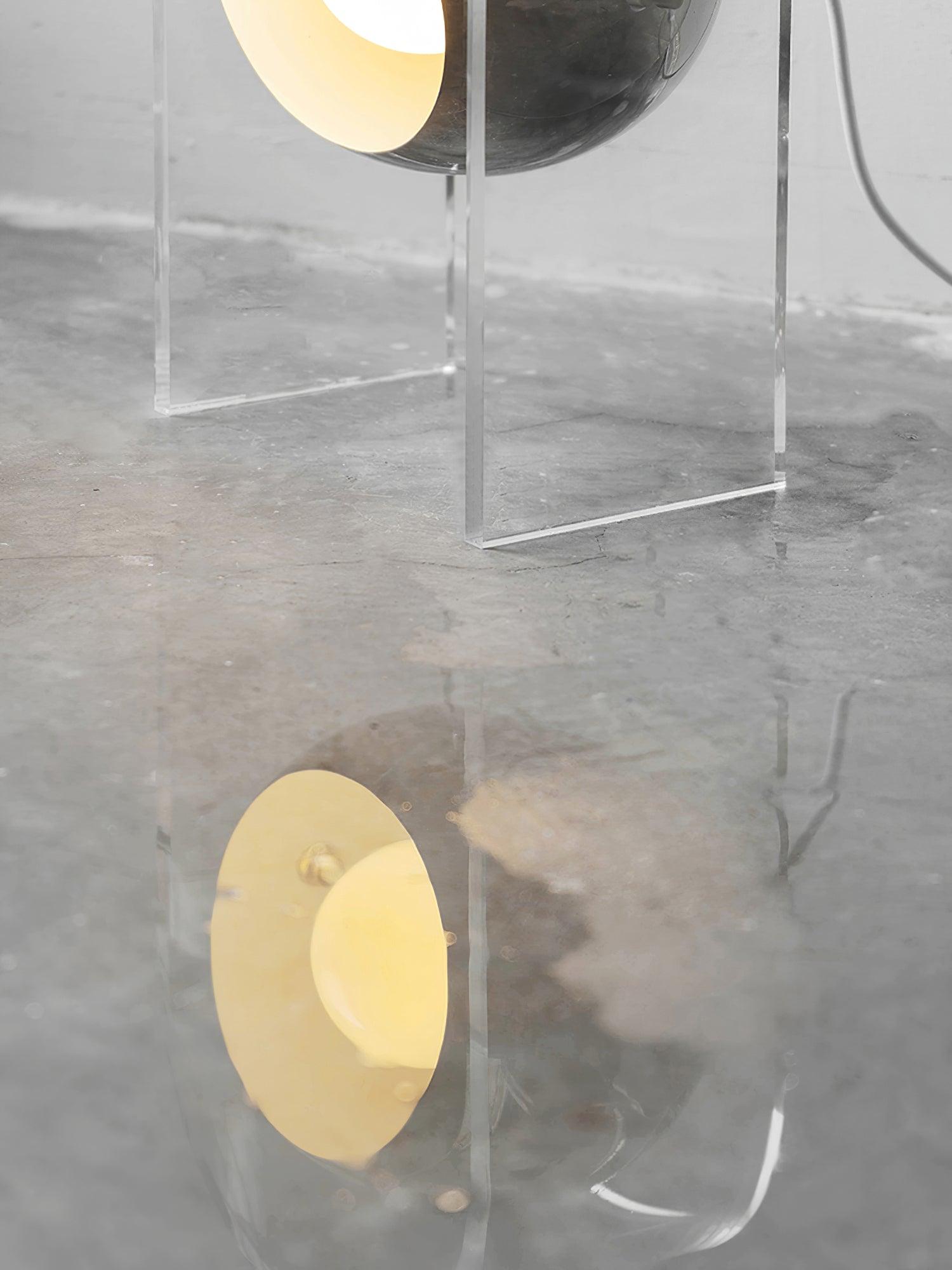 Classic Insta Sensorette Transparent Table Lamp - Cueteks