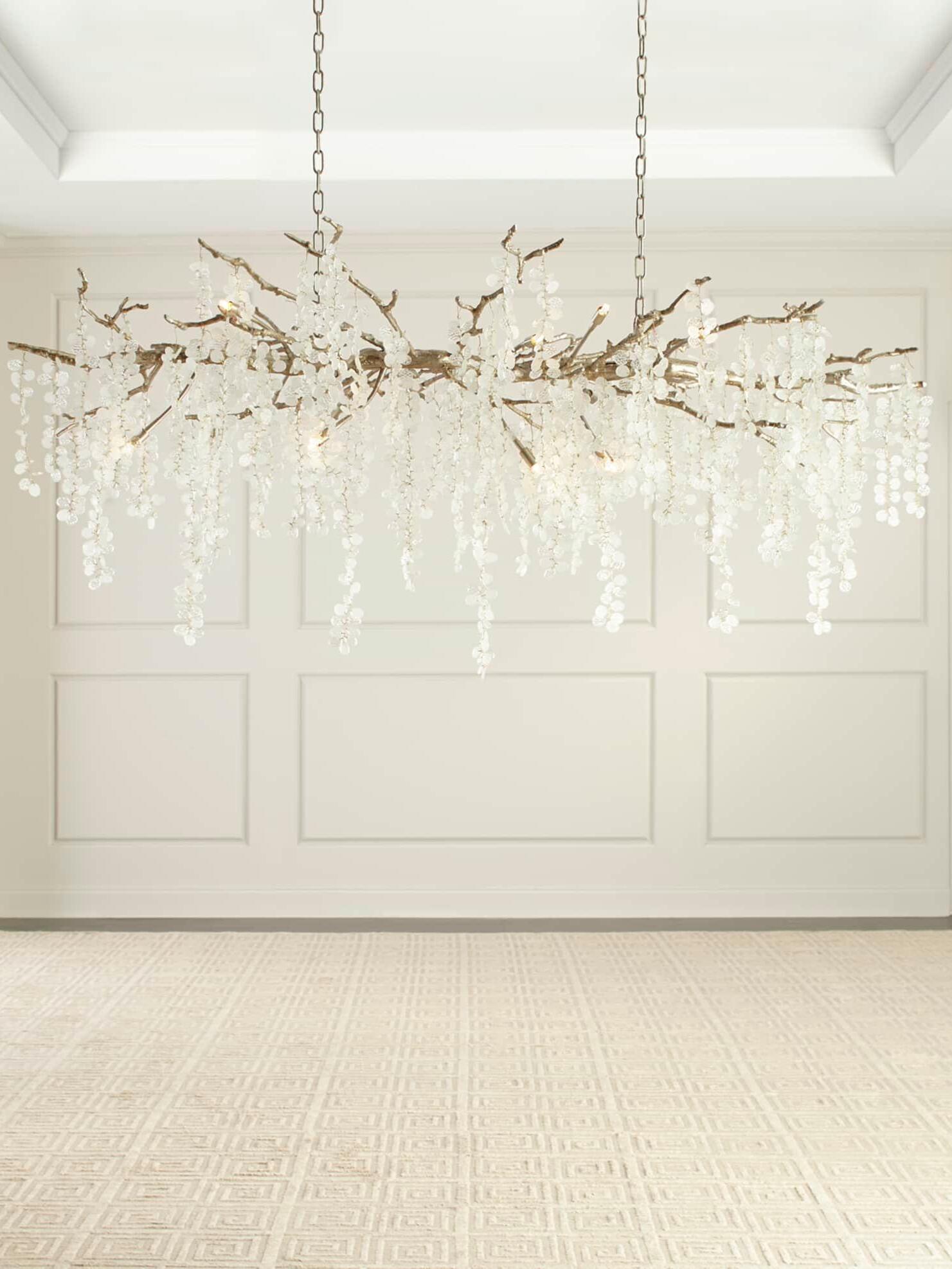 Shiro Noda Crystal Chandelier - Cueteks